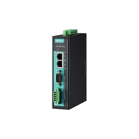 Moxa 1Port Rs-232/422/485 Serial Dvc Srvr, 10/100Mbaset, 1Kv, Nport Ia5150A-T NPort IA5150A-T